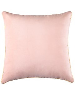 Подушка декоративная Фьюжен 45х45 см розовая 100 полиэстер вышивка арт 850 827 64 Santalino