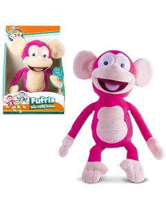 Интерактивная игрушка Club Petz Funny Обезьянка Fufris смеётся прыгает 94161 розовая Imc toys