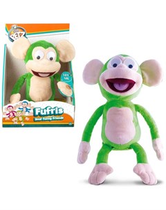 Интерактивная игрушка Club Petz Funny Обезьянка Fufris смеётся прыгает 94161 зеленая Imc toys