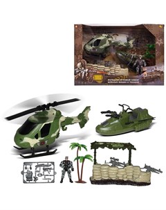 Набор игровой Боевая сила Военная техника с фигуркой и аксессуарами PT 01233 Abtoys