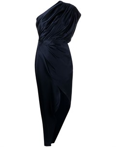 Платье асимметричного кроя с открытой спиной Michelle mason