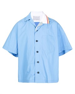 Рубашка с контрастной строчкой Kolor
