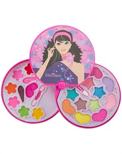 Eva Moda Раскладная косметичка диск двухуровневая набор детской декоративной косметики Bondibon