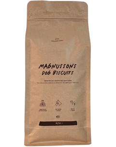 Лакомство для собак Organic Dog Biscuits 0 75 кг Magnusson