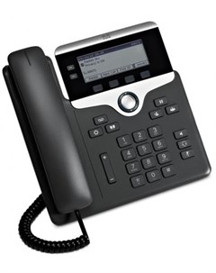 Телефон IP CP 7821 K9 2 линии 2x10 100Mbps LCD SIP Cisco