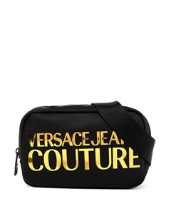 Поясная сумка с логотипом Versace jeans couture
