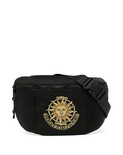 Поясная сумка с вышитым логотипом Versace jeans couture