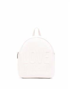 Рюкзак с тисненым логотипом Love moschino