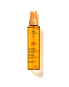 Солнцезащитное масло для загара для лица и тела SPF 30 150 мл Sun Nuxe