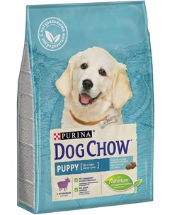 Сухой корм Puppy для щенков 2 5 кг Ягненок Dog chow
