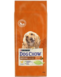 Сухой корм Mature Adult для собак старше 5 лет 14 кг Курица Dog chow