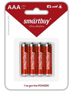 Батарейки Smartbuy SBBA 3A04B AAA 4 шт