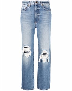 Укороченные джинсы Khaite