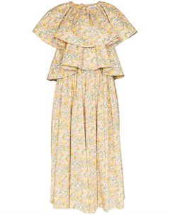 Платье Lilypond с цветочным принтом и оборками Nackiyé
