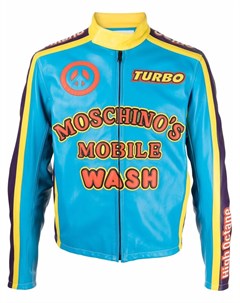 Куртка с графичным принтом Moschino