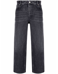 Укороченные джинсы прямого кроя Balenciaga