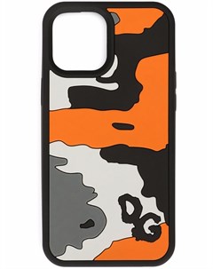 Чехол для iPhone 12 Pro с камуфляжным принтом Dolce&gabbana