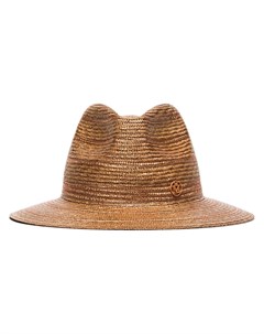 Соломенная шляпа федора Rico Maison michel