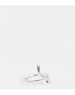Кольцо из стерлингового серебра в форме змеи Kingsley ryan curve