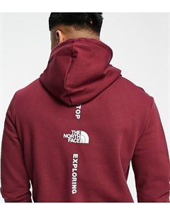 Худи бордового цвета Vertical NSE эксклюзивно для ASOS The north face