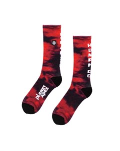 Носки Pota Skate Socks Red Tie Dye 2022 Element