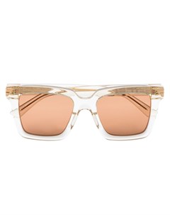 Солнцезащитные очки в квадратной оправе Bottega veneta eyewear