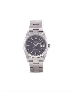 Наручные часы Oyster Perpetual Date pre owned 34 мм 2002 го года Rolex