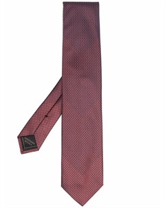 Шелковый галстук с узором Brioni