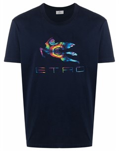 Футболка с логотипом Etro