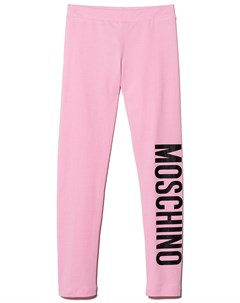 Легинсы с логотипом Moschino kids