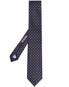 Шелковый галстук с принтом Corneliani