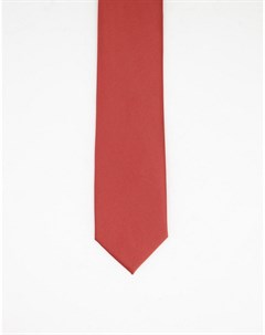 Атласный галстук рыжего цвета Gianni feraud