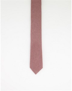 Розовато лиловый фланелевый галстук Gianni feraud