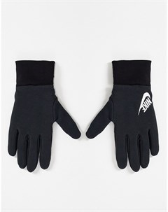 Черные флисовые перчатки Club Nike