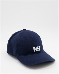 Темно синяя кепка с логотипом Helly hansen