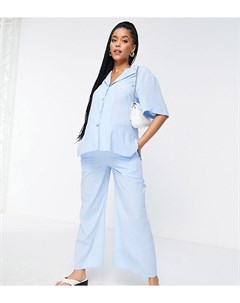 Голубые пляжные брюки от комплекта Fashion union maternity