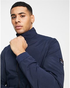 Темно синяя куртка Харрингтон Essentials Jack & jones