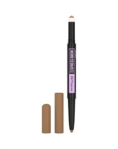 Тени карандаш для бровей BROW SATIN тон 01 dark blond Maybelline