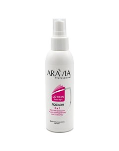 Лосьон 2 в 1 против вросших волос и для замедления роста волос с фруктовыми кислотами Aravia professional