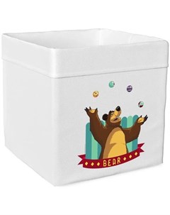 Ящик текстильный для игрушек Маша и Медведь 7 Smart