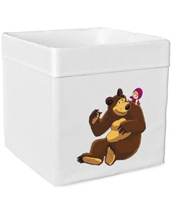 Ящик текстильный для игрушек Маша и Медведь 6 Smart