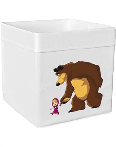 Ящик текстильный для игрушек Маша и Медведь 2 Smart
