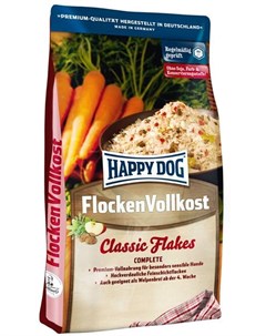 Сухой корм для собак Flocken Vollkost 10 кг Happy dog