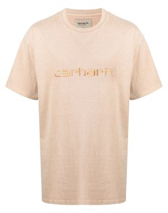 Футболка с вышитым логотипом Carhartt wip