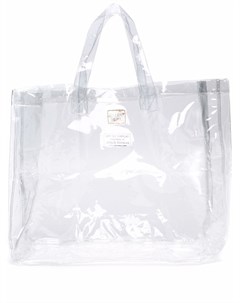 Прозрачная сумка тоут с нашивкой логотипом Gallery dept.