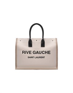 Текстильная сумка шопер Rive Gauche Saint laurent