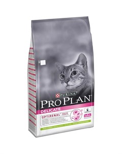Сухой корм ProPlan для кошек с чувствительным пищеварением и привередливых к еде ягненок 10кг Purina pro plan