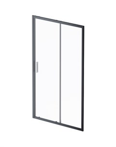 Душевая дверь Gem 120х195 прозрачная черная матовая W90G 120 1 195BT Am.pm.