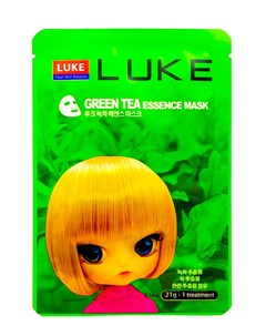 Маска с экстрактом зеленого чая 21 г Luke 4skin