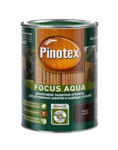 Пропитка полукроющая для дерева Focus Aqua Pinotex